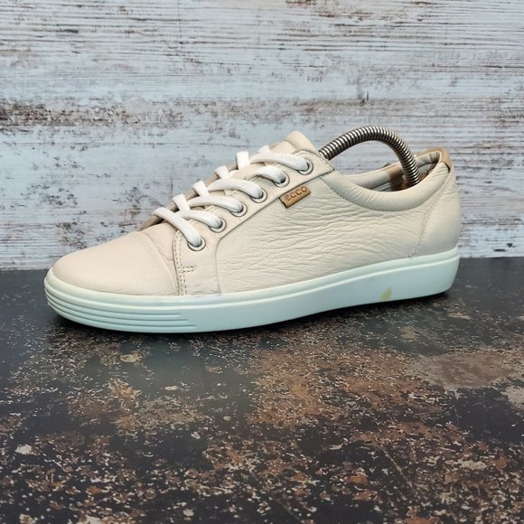 Ecco Shoes - Womens Ecco Soft 7 Sneakers Shoes Sz 8.5 40 Extra Width Leather